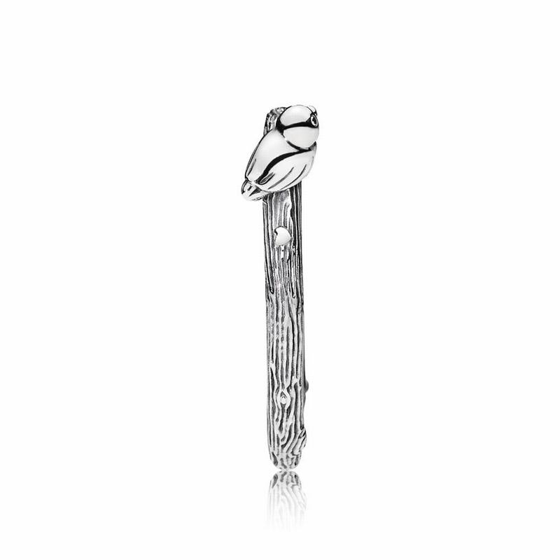 Pandora SpStackable Ring Bird Stackable Ring NZ Sale, Sterling Silver (196345-JAC)